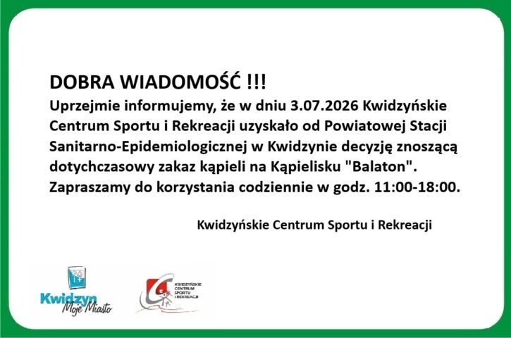 dopuszczenie ponowne Balaton